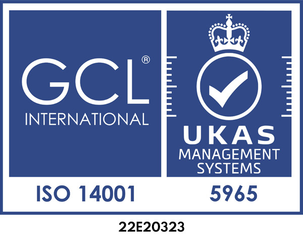 ISO 14001 accredited